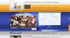 Desktop Screenshot of aoet.org