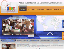Tablet Screenshot of aoet.org
